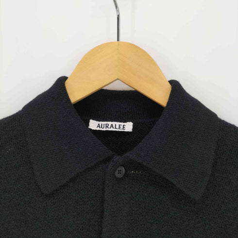 オーラリー AURALEE SHETLAND WOOL CASHMERE KNIT CARDIGAN メンズ JPN:3