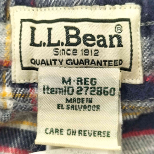 エルエルビーン L.L.Bean スコッチ プラッド フランネル スリープパンツ メンズ M-REG