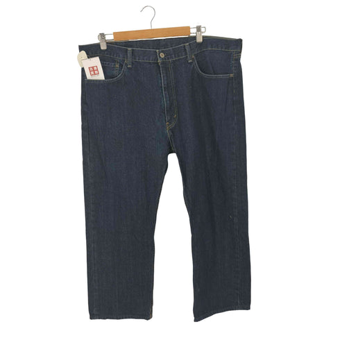 リーバイス Levis 505 W42 ジップフライインディゴデニムパンツ メンズ W42L30