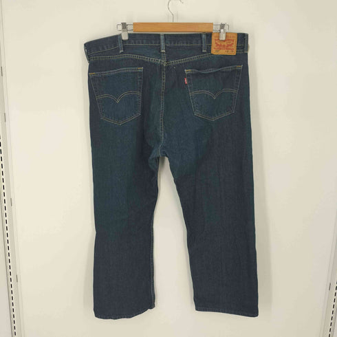 リーバイス Levis 505 W42 ジップフライインディゴデニムパンツ メンズ W42L30