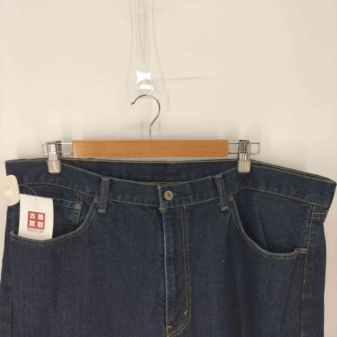 リーバイス Levis 505 W42 ジップフライインディゴデニムパンツ メンズ W42L30