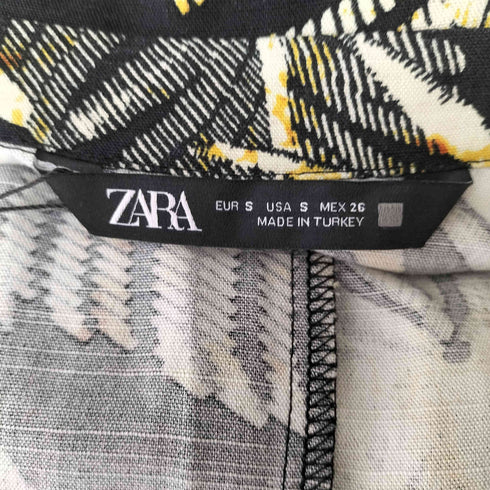 ザラ ZARA リネン混マキシシャツワンピース レディース JPN:S