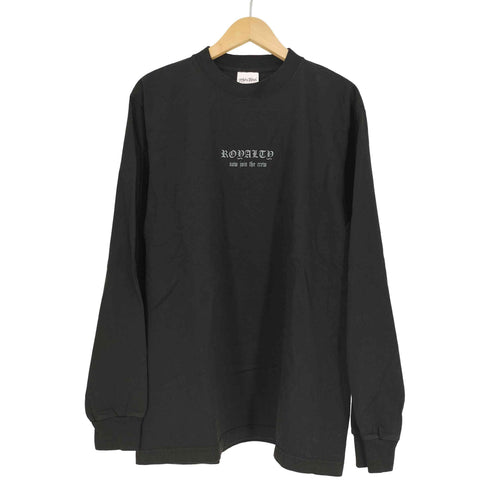 ROYALTY NOW JOIN THE CREW OLD ENGLISH プリント L/S Tシャツ メンズ JPN:M