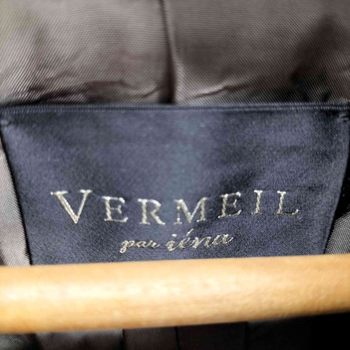 ヴェルメイユ VERMEIL ウールロングチェスターコート レディース JPN:34