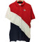 ラコステスポーツ LACOSTE SPORT ロゴ刺繍トリコロール ショートスリーブ ポロシャツ メンズ import:L