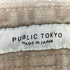 パブリックトウキョウ PUBLIC TOKYO フレアサロペット オーバーオール レディース