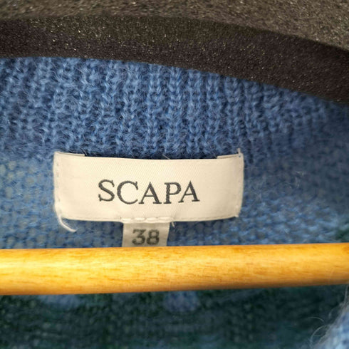 スキャパ SCAPA モヘヤ混 ノルディックニット レディース JPN:38