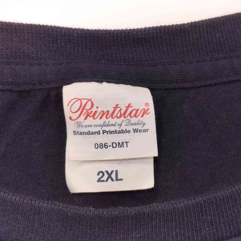 プリントスター printstar プリントロゴ ショートスリーブ クルーネックTシャツ メンズ 2XL
