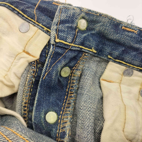 リーバイス Levis 60s 501XX 刻印L BIG E ウエストシングル Vステッチ ボタンフライデニムパンツ 実寸32.5cm レディース
