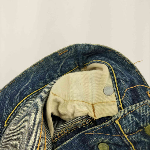 リーバイス Levis 60s 501XX 刻印L BIG E ウエストシングル Vステッチ ボタンフライデニムパンツ 実寸32.5cm レディース