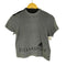 ステラマッカートニー STELLA McCARTNEY ショルダージップ ロゴプリント S/S Tシャツ レディース JPN:S