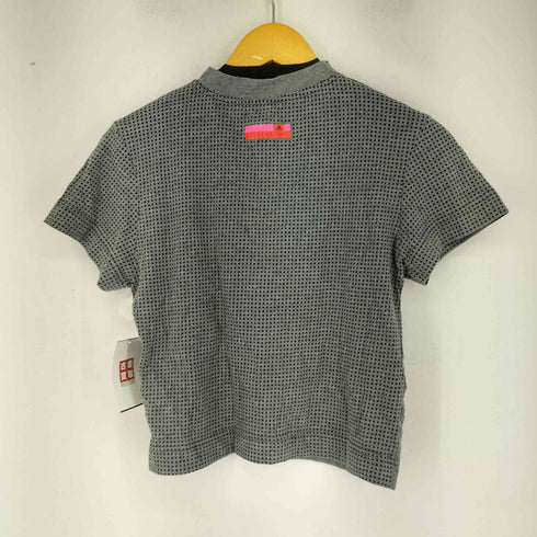 ステラマッカートニー STELLA McCARTNEY ショルダージップ ロゴプリント S/S Tシャツ レディース JPN:S