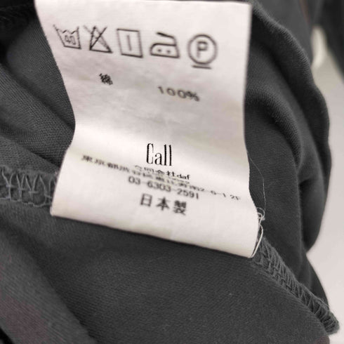 call 22SS Cuttable Tee メンズ JPN:3