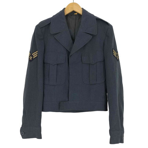 ユーエスエアーフォース U.S. AIR FORCE 50S アメリカ 空軍 Wool Eisenhower Jacket IKE AFワッペン ウール フィールド アイゼンハワージャケット アイクジャケット 51年製 メンズ 37L