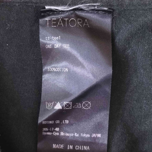 テアトラ TEATORA ONE DAY TEE ワンデイ Tシャツ メンズ import:M
