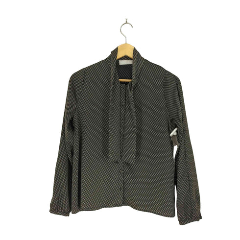 セルフォード CELFORD 総柄 ボウタイブラウス レディース JPN:36