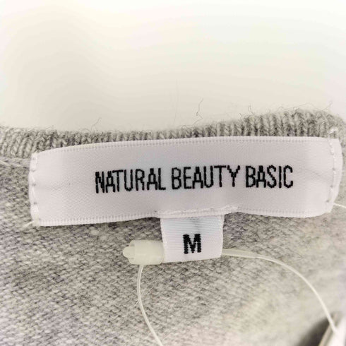 ナチュラルビューティーベーシック NATURAL BEAUTY BASIC ライトヘアリーニットワンピース レディース JPN:M