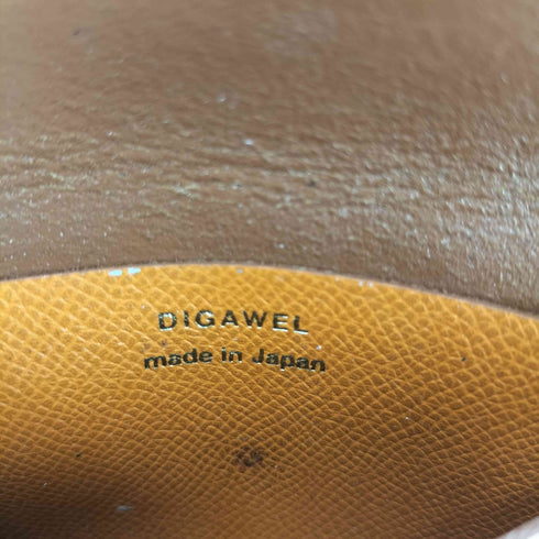 ディガウェル DIGAWEL カーフレザーカードケース メンズ