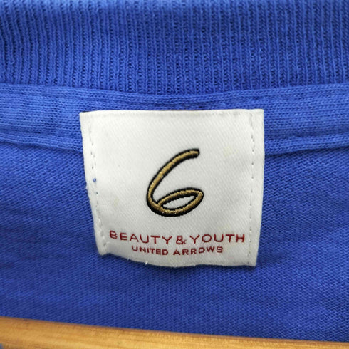 ロクビューティーアンドユースユナイテッドアローズ 6 BEAUTY & YOUTH UNITED ARROWS E.T. CREW NECK SHORT SLEEVE T-SHIRT レディース import:S