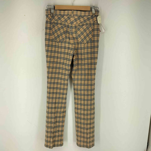 バーバリーブルーレーベル BURBERRY BLUE LABEL ノバチェック スラックスパンツ レディース JPN:40 40