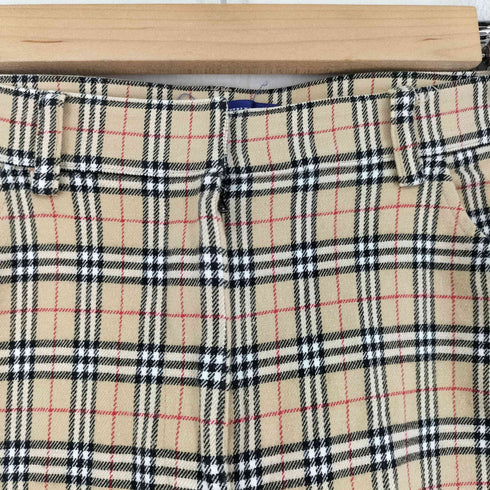 バーバリーブルーレーベル BURBERRY BLUE LABEL ノバチェック スラックスパンツ レディース JPN:40 40