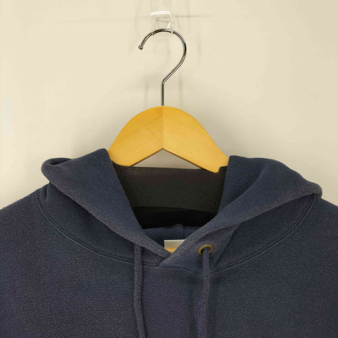 チャンピオン Champion REVERSE WEAVE 青単タグ復刻 リバースウィーブパーカー リブツートンカラー メンズ JPN:L