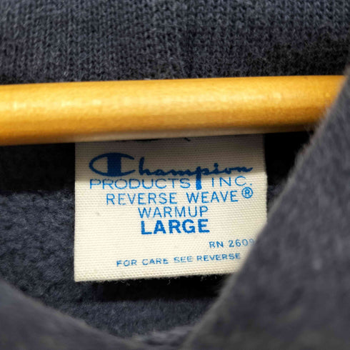 チャンピオン Champion REVERSE WEAVE 青単タグ復刻 リバースウィーブパーカー リブツートンカラー メンズ JPN:L