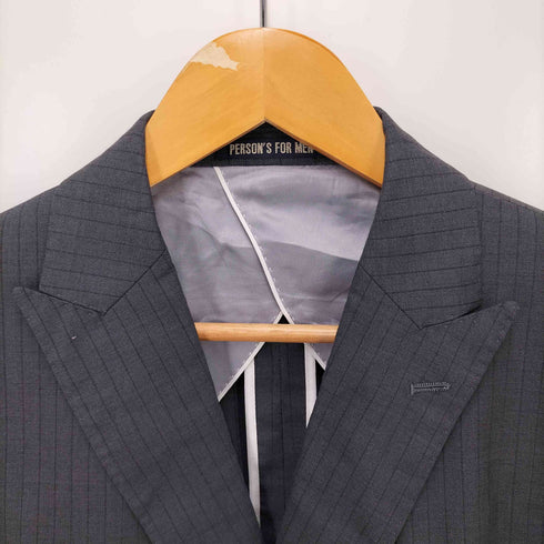パーソンズフォーメン person's for men ストライプダブルスーツ メンズ ONE SIZE