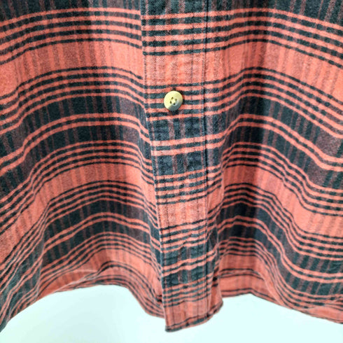 ランズエンド LANDS END 90-2000s 2ポケットチェックシャツ メンズ JPN:L