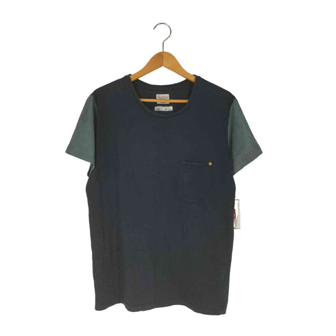 アナクロノーム Anachronorm 2トーン ポケット クルーネックTシャツ メンズ JPN:3