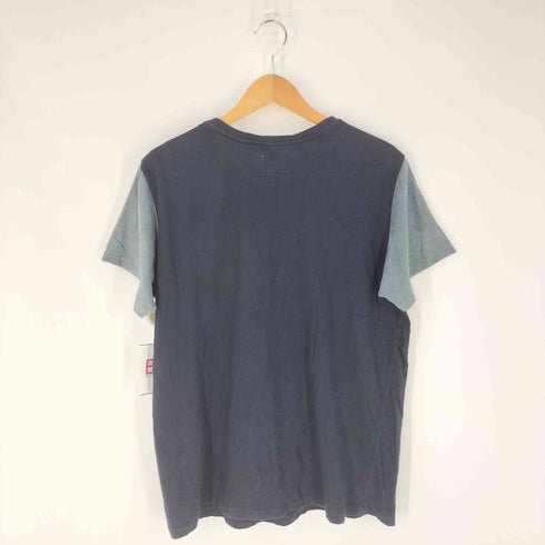 アナクロノーム Anachronorm 2トーン ポケット クルーネックTシャツ メンズ JPN:3