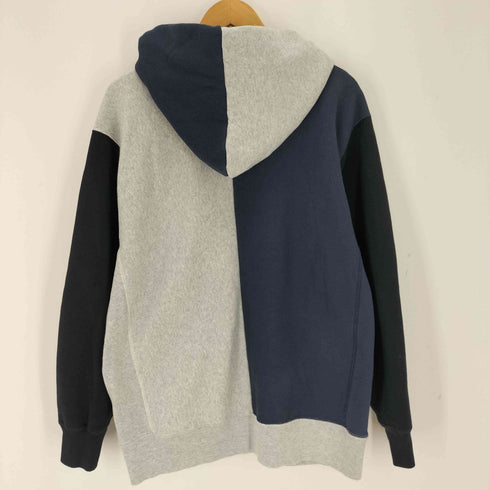 チャンピオン Champion 別注 パネル ジップ パーカ メンズ JPN:M
