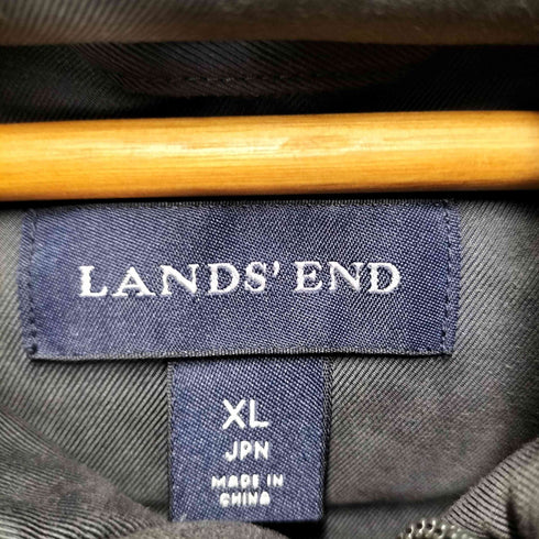 ランズエンド LANDS END フード付きダウンジャケット メンズ JPN:XL