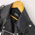 ザラ ZARA フェイクレザー クロップド バイカー ジャケット レディース import:S