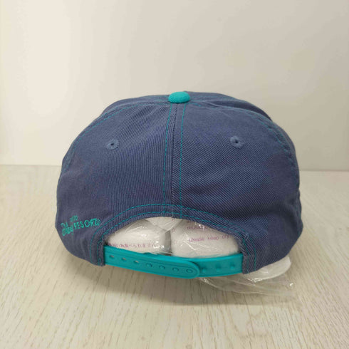 キャラクター刺繍 ツートンカラーキャップ 6PANEL CAP 6パネルキャップ レディース ONE SIZE