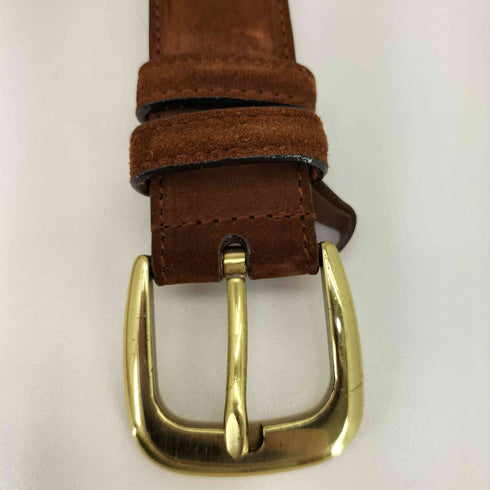 サルヴァトーレフェラガモ Salvatore Ferragamo ガンチーニ スエードベルト メンズ