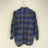 アクアスキュータム AQUASCUTUM ブロックチェックコットンシャツ メンズ 4L