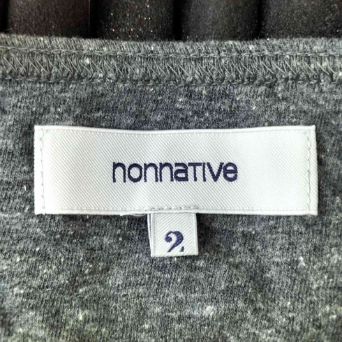 ノンネイティブ nonnative 七分袖 VネックTシャツ メンズ JPN:2