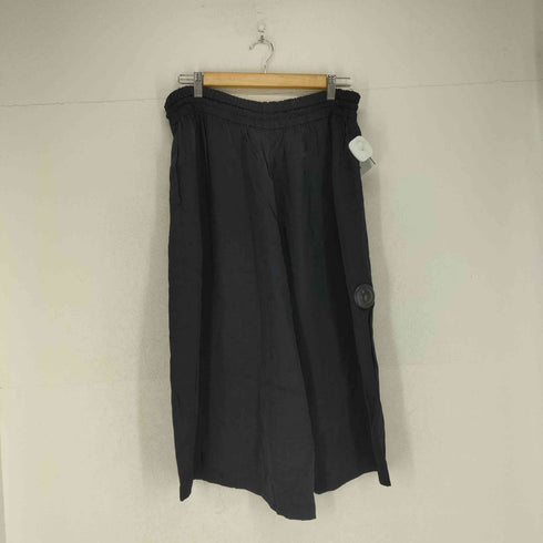 トリココムデギャルソン tricot COMME des GARCONS AD1989 90SS レーヨンワイドクロップドパンツ レディース