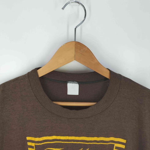 Tia Mria プリント シングルステッチ クルーネックTシャツ メンズ