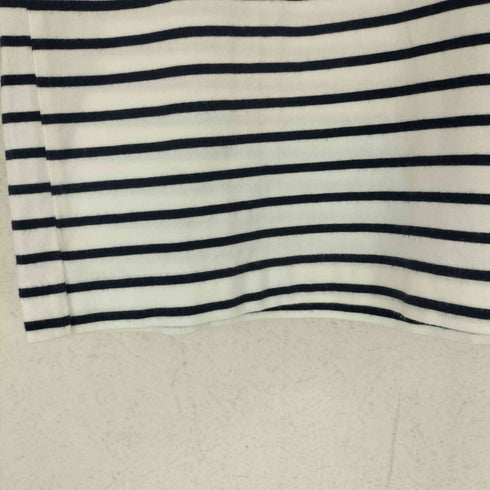 トリココムデギャルソン tricot COMME des GARCONS AD2006 07SS 襟カットオフ切替ボーダーTシャツ レディース