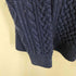 サイドスロープ SIDE SLOPE HAND KNIT フィッシャーマン モヘヤ シルク混 クルーネック ハンドニット ケーブルニット メンズ JPN:3