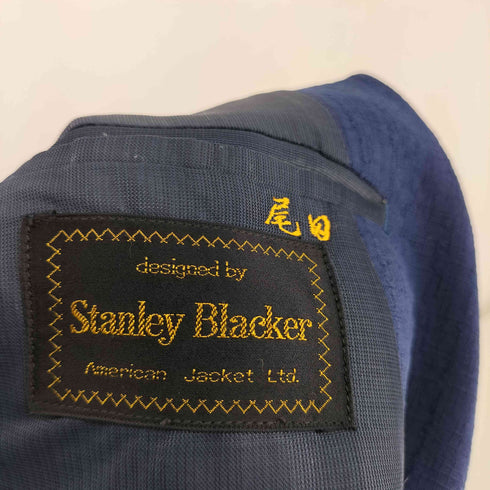 スタンリーブラッカー stanley blacker カスリ 2Bテーラードジャケット&スラックスパンツ メンズ
