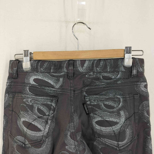 ヒステリックス HYSTERICS スネークループプリントパンツ 蛇柄 レディース JPN:XS