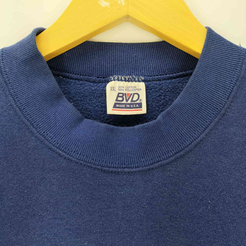 BVD USA製 クルーネックスウェット メンズ JPN:XL