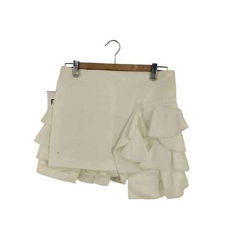 コムデギャルソン COMME des GARCONS 11SS フリル アシンメトリー ミニスカート 多重人格 レディース JPN:S