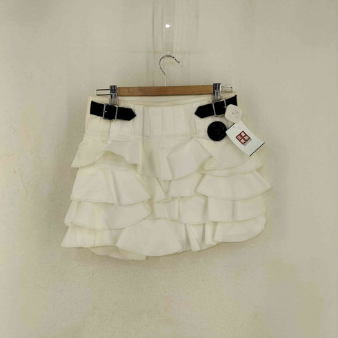 コムデギャルソン COMME des GARCONS 11SS フリル アシンメトリー ミニスカート 多重人格 レディース JPN:S