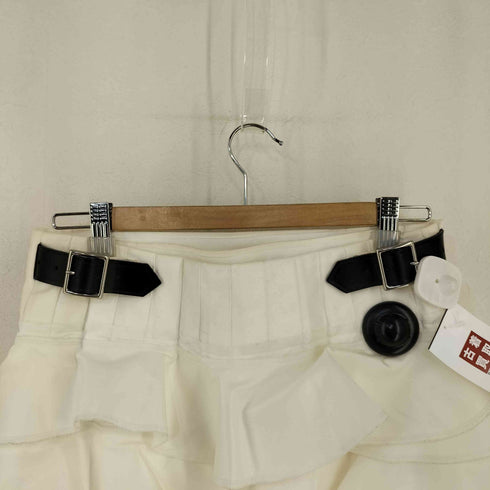 コムデギャルソン COMME des GARCONS 11SS フリル アシンメトリー ミニスカート 多重人格 レディース JPN:S