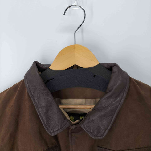 バブアー Barbour 00S 3ワラント A1550 BUSHMAN JACKET ブッシュマン オイルドジャケット メンズ EX LARGE