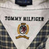 トミーヒルフィガー TOMMY HILFIGER エンブレム刺繍 チェック BDシャツ メンズ import:L